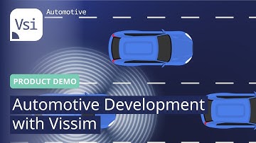 Automotive Development with Vissim | PTV Vissim Automotive | Product Demo
