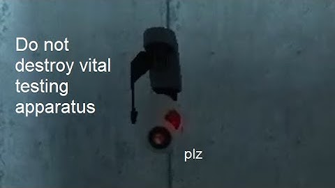 Do not destroy vital testing apparatus! | Portal Playthrough Part 1