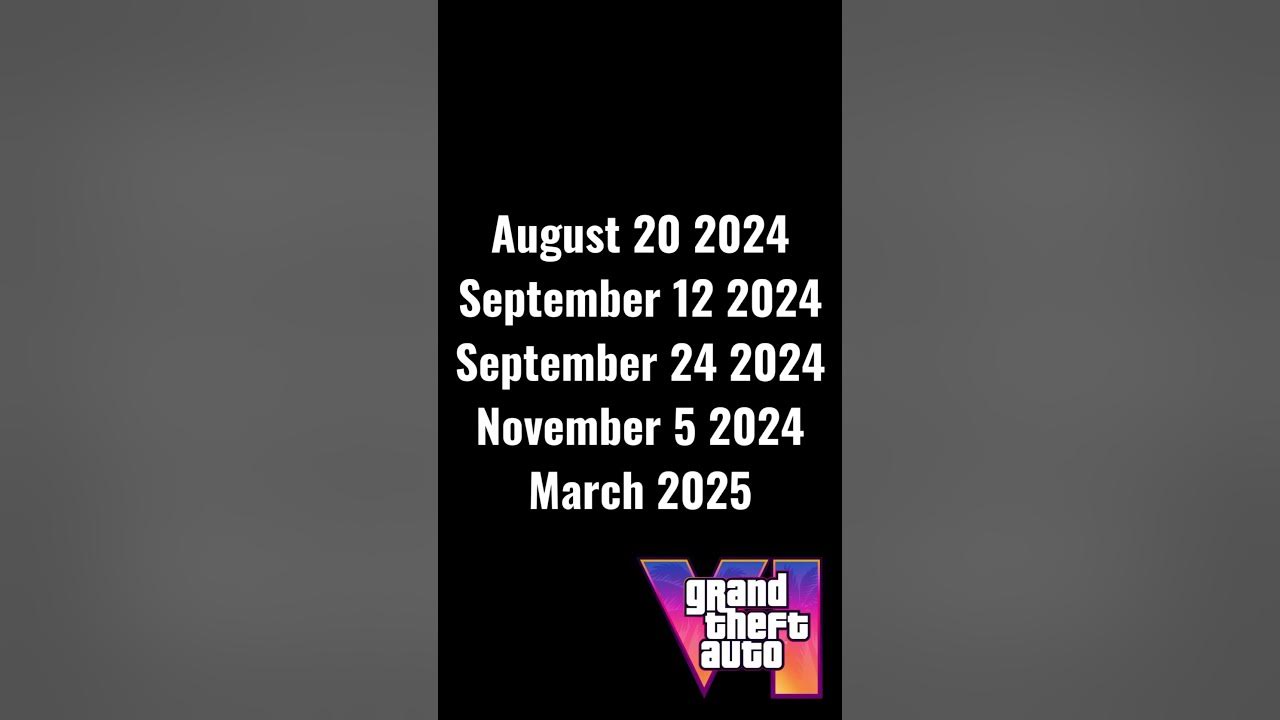 I Am Number Four 2 Release Date Possible GTA 6 Trailer 2 Release Dates! #shorts #gta6 #gta #youtube