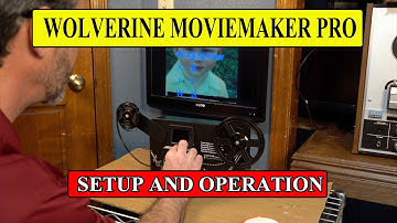 Wolverine MovieMaker Pro 8mm & Super 8 Digital Converter Setup
