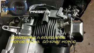Converting a Generator motor into a Go-kart Motor (Fixed Audio)