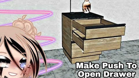 Dinamic Drawer In Sketchup