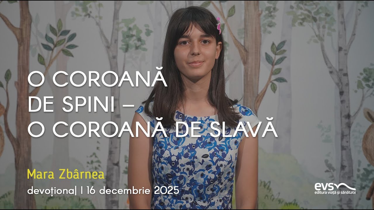 O COROANĂ DE SPINI – O COROANĂ DE SLAVĂ