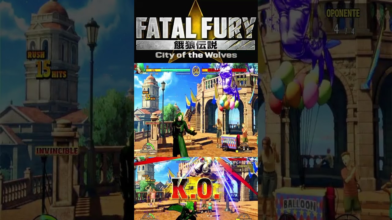 Kain Fatal Rave Combo (Fatal Fury: City of the Wolves) 