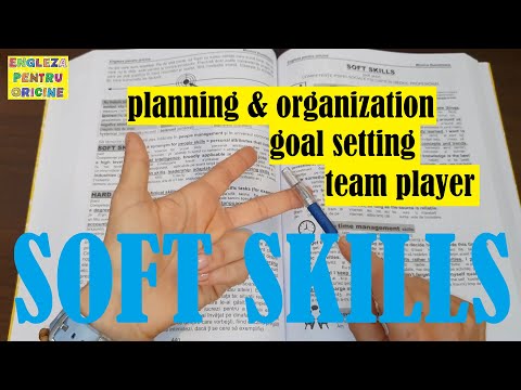 Lecţia # 222 – SOFT SKILLS (2): Planning 🗓 & Organization 🗂, Goal Setting 🎯, Team Player ♟😍♟♟