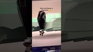 Advanced surface modeling in Solidworks