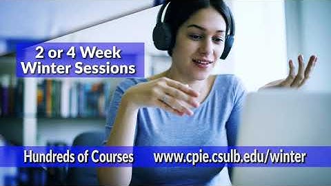 2020-21 CSULB Winter Sessions