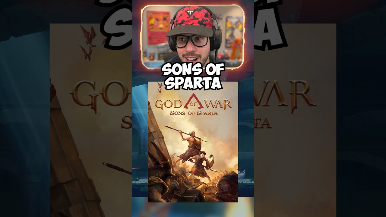 *BRAND NEW* God of War Sons of Sparta available now on PS5!