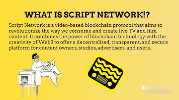 Script Network | The Future of Live TV and Film on Blockchain