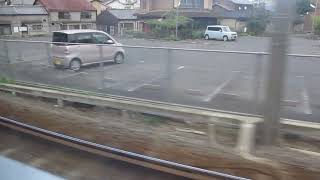 【京阪京津線】車窓　800系　普通浜大津行き　＠～上栄町到着