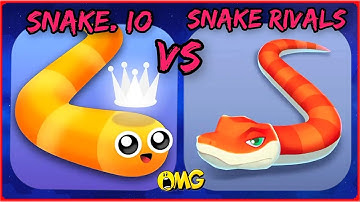 Snake. Io Vs Snake Rivals Game Comparison!