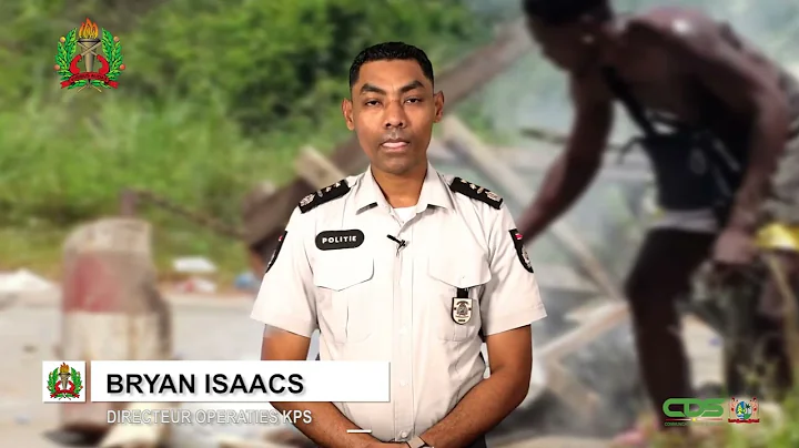 BRYAN ISAACS, DIRECTEUR OPERATIES KPS GEEFT EEN ST...