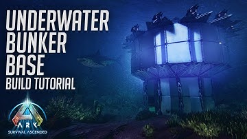 ARK: Survival Ascended | Underwater Bunker Base | Build Tutorial