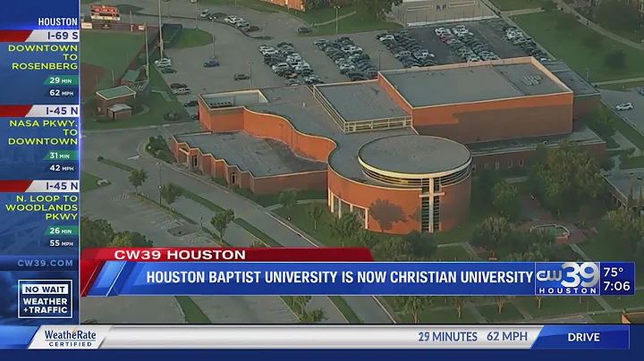 Houston Baptist University Changes Name to Houston Christian University