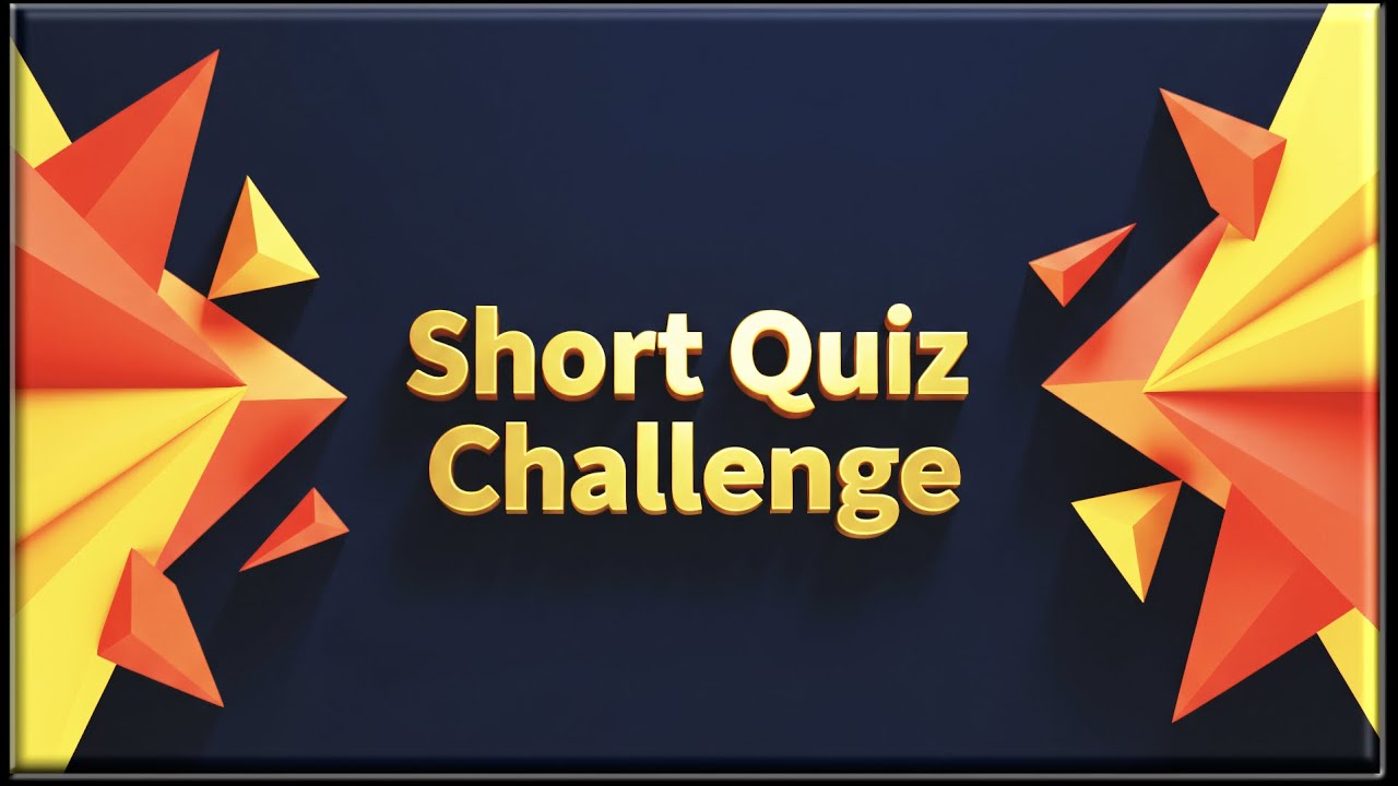 Short-Quiz-Challenge! Wie gut ist dein Allgemeinwissen? #1/2026