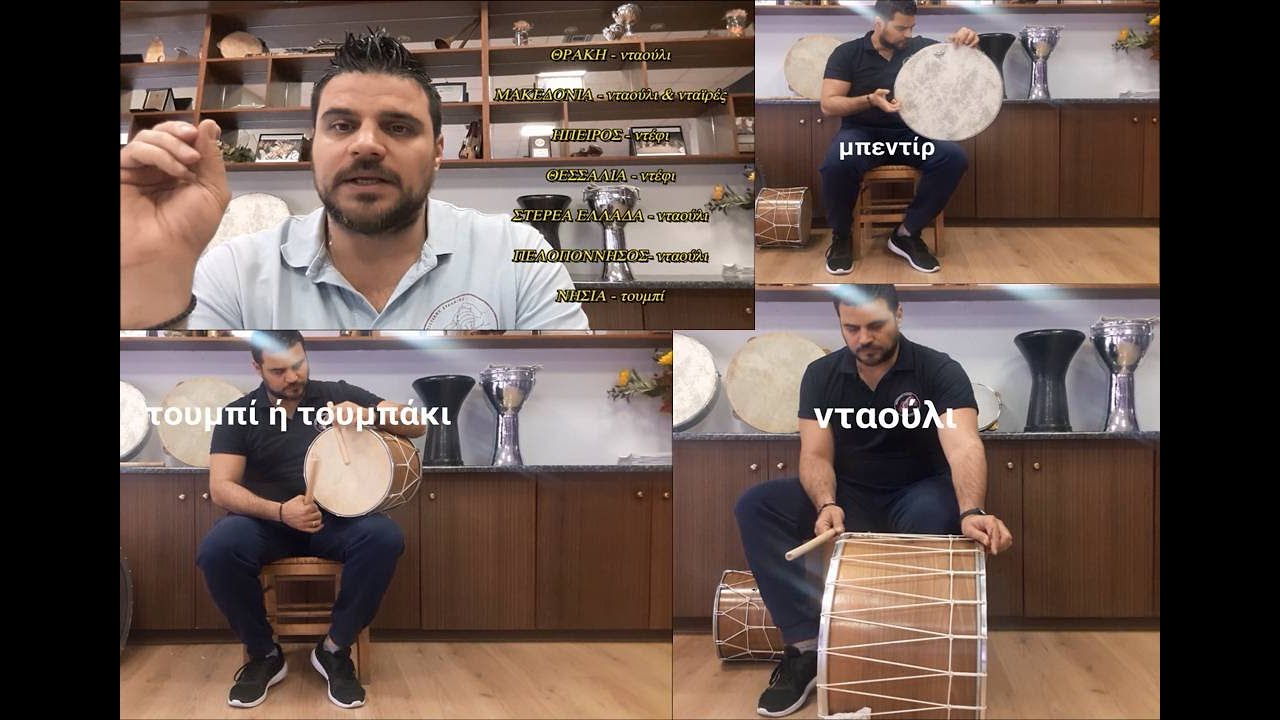 Ποια είναι τα κρουστά (της Ελληνικής παραδοσιακής μουσικής)