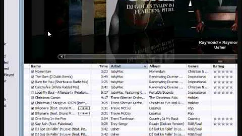 How to put iTunes music into windows movie maker