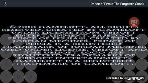 Prince of Persia The Forgotten Sands Java