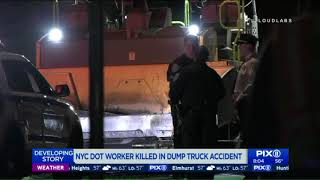 DOT worker fatally ran over by co-worker on Upper East Side