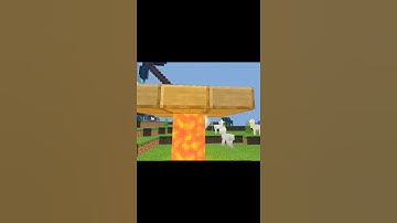 Fire Snow ball in Minecraft                 #Shorts    #RK_Gaming    #Minecraft