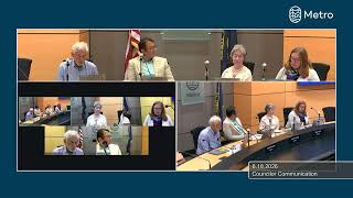 Metro Council meeting June 18, 2026