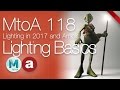 MtoA 118 | Basic Lighting | using Arnold with Maya 2017