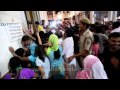 Devotees in queue during krishna janmashtami