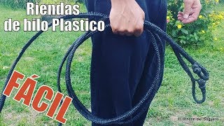 Cómo Hacer Riendas De Hilo Plástico? \ Cómo Hacer Riendas De Hilo Plástico? \