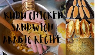 KUDU CHICKEN STYLE SANDWICH|By:Abby|كودو دجاج على طريقة ساندويتش الوصفة العربية