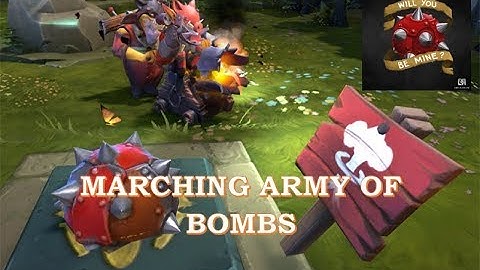 Army of bombs marching - 7.07 TECHIES DOTA 2 UPDATE