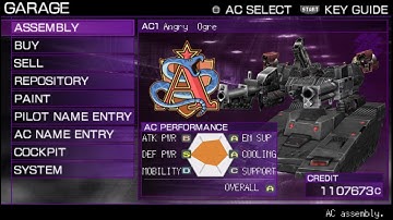 Armored Core Silent Line Portable - Mr Javelin