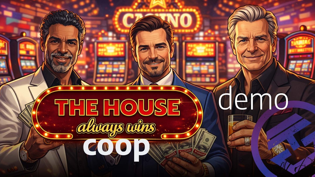 The House Always Wins | cz | demo #gameplay #letsplay #thehousealwayswins #coop #casino #gamble #win