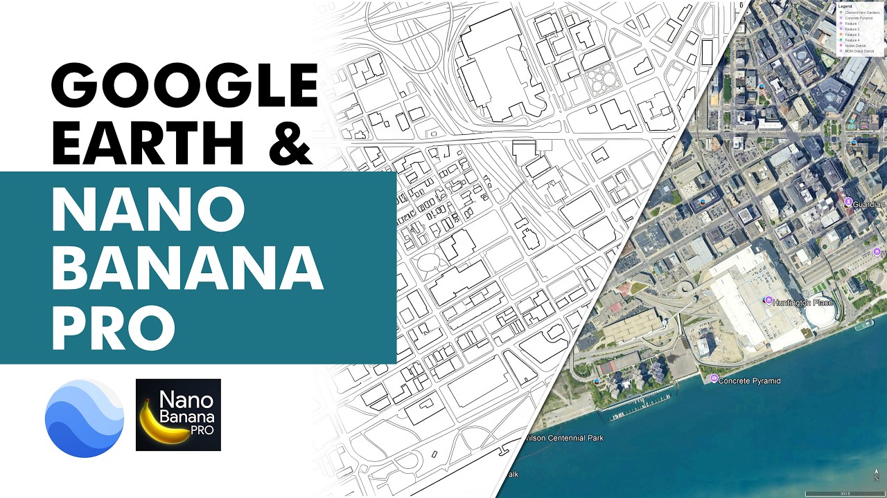 NANO BANANA PRO + GOOGLE EARTH могут сэкономить архитекторам МНОГО ЧАСОВ ВРЕМЕНИ