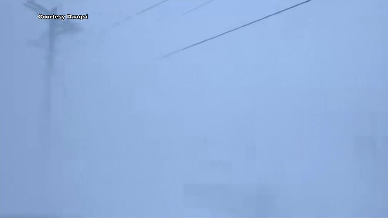 ‘Like a jet blasted you in the face’: 85 mph Arctic storm winds trap 150 people at Alaska basketb...