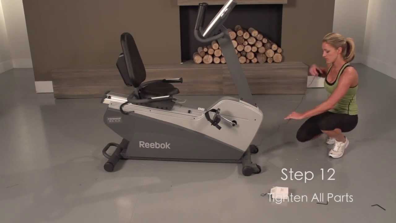 reebok exercise bike instructions