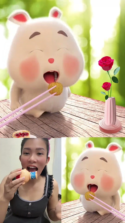 Bunny Cute And Me April 👉🐰👈 Part 323 #rabbit #giangpi #viral