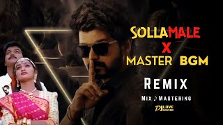 Dj Love Jagathish - Sollamale X Master - Remix - (Female Version) - (Folk Mix) - 2K23