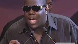 Notorious B.i.g. Performs At 2Nd Annual Source Awards 95