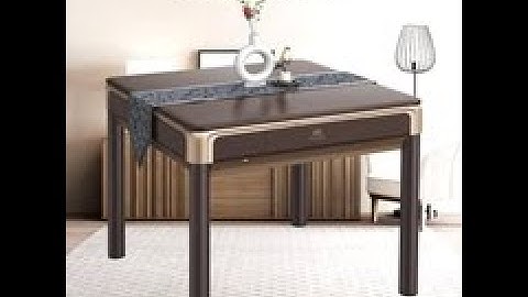 How to Assemble BST 4-Legs Automatic Mahjong Table 如何组装 BST 餐桌款自动麻将桌