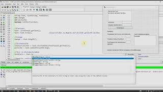 540 Textanalyse Zeichenkettenoperationen Java Editor