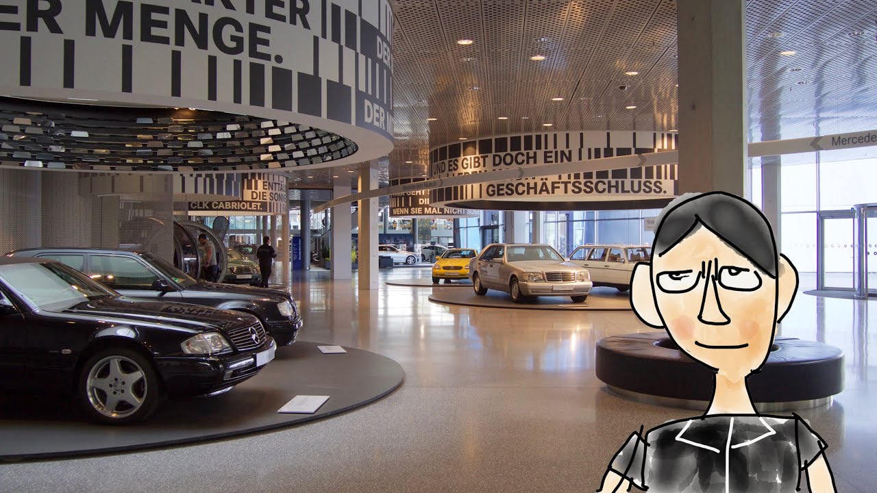 メルセデスベンツ博物館 Mercedes Benz Museum Part 1 Youtube