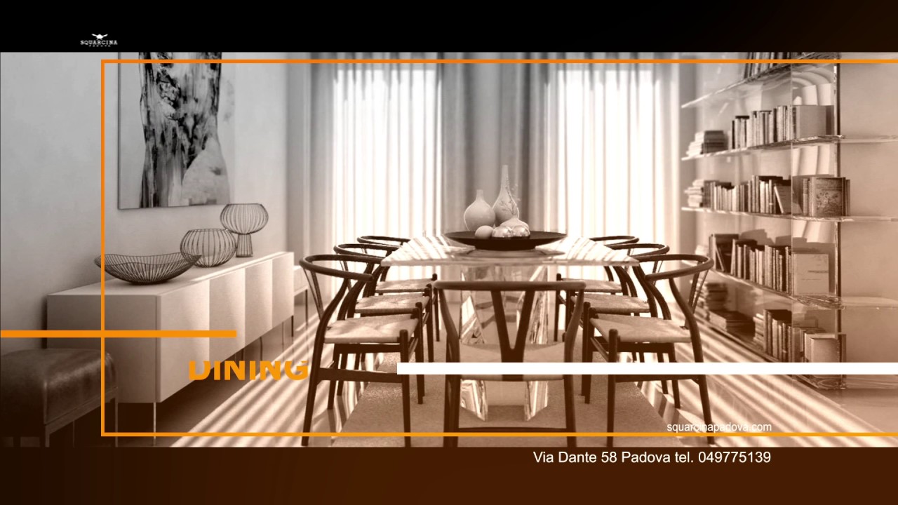 Squarcina padova interior design youtube Interior design padova