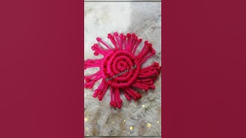 Macrame Tea Coaster /Macrame Coaster /The Macramatic Hub