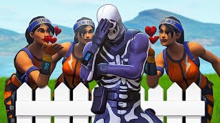 CARRIED BY GIRLS IN FORTNITE *VERY EMOTIONAL*