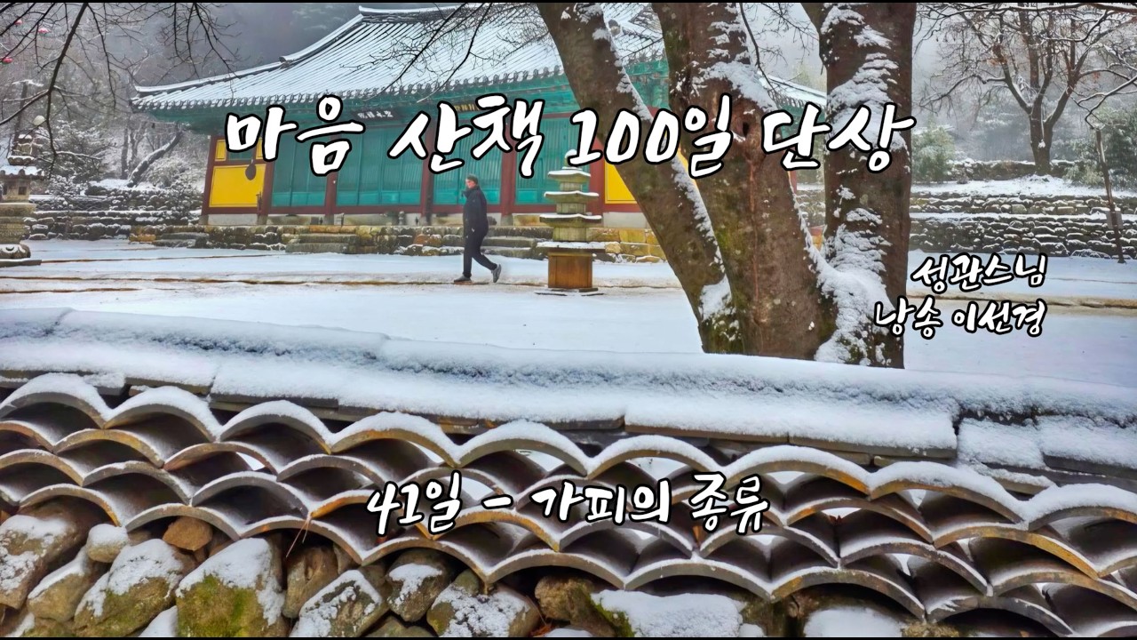 가피의 종류🪷 ㅣ 계룡산 신원사 주지스님의 마음산책 100일단상