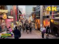 【4K HDR】Shinjuku to Harajuku Evening Walk- Japan Walking Tour 東京散歩