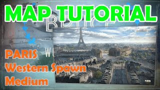 PARIS West Medium | World of Tanks Map Tutorial | WoT with BRUCE