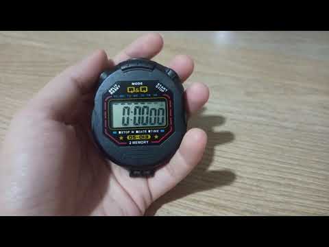 how to turn off stop watch's beep sound - YouTube