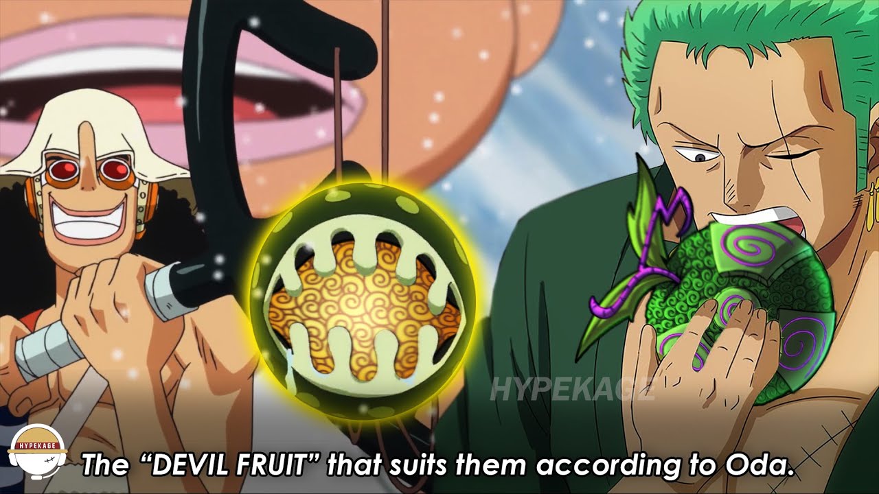 Oda clarifies how someone finds out the Name of his Devil Fruit - One Piece