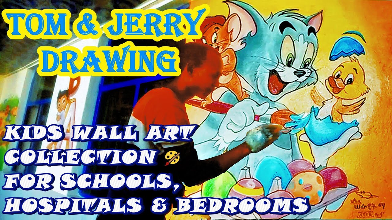 Tom & Jerry TAKE OVER My Cartoon Kids Wall Art Collection!